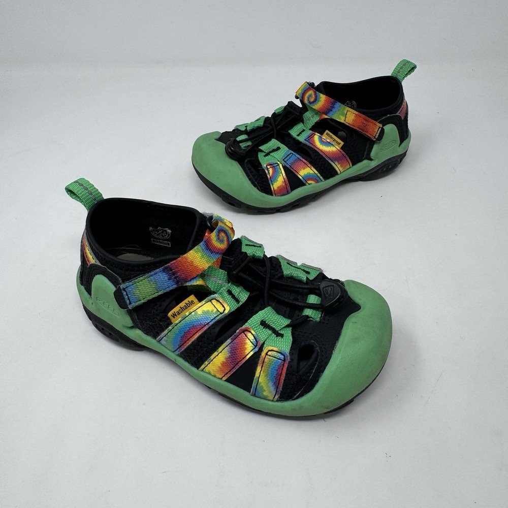 Keen Knotch Creek Sandal Tie Dye Irish Green Shoe Sandals Youth Kids Size 11
